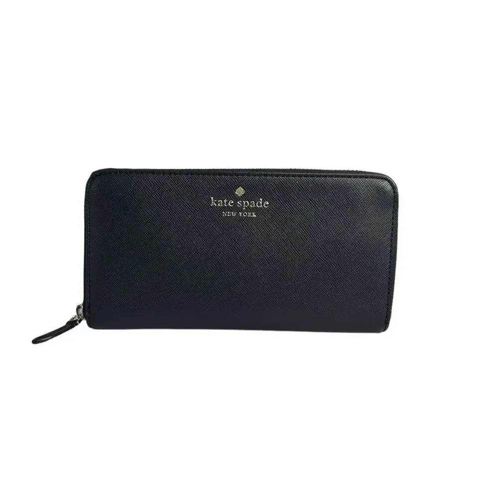 Kate Spade Brynn Large Continental wallet Leather Black